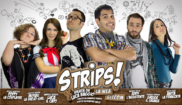 strips locandina